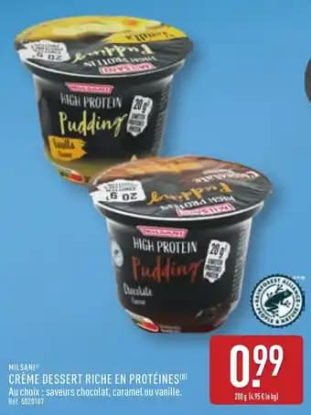 Promotion Exclusives de 11
Crème dessert : Découvrez l'Offre incontournable