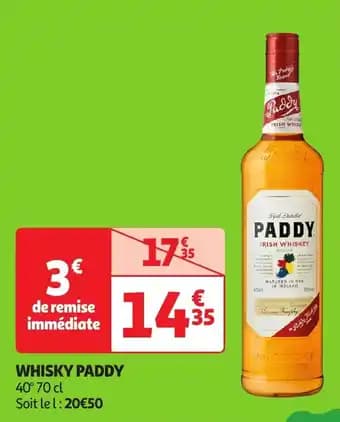 Promotion Exclusives de 8
Paddy : Découvrez l'Offre incontournable