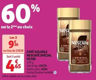 Promotion Exclusives de 4
Soluble : Découvrez l'Offre incontournable
