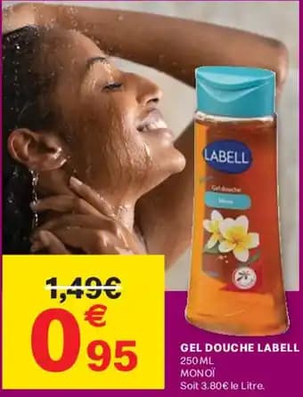 Gel douche labell 250 ml