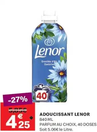 Promotion Exclusives de 3
            
        
        Lenor : Découvrez l'Offre incontournable