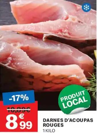 Darnes d'acoupas rouges 1 kg