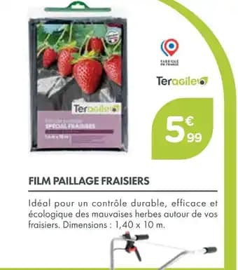 Teragile Film Paillage Fraisiers