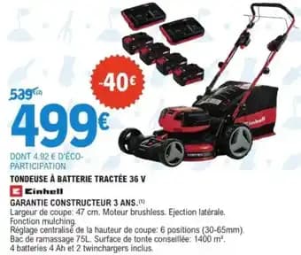 Promotion Exclusives de 68
Tractée : Découvrez l'Offre incontournable