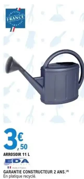 Promotion Exclusives de 18
Arrosoir : Découvrez l'Offre incontournable
