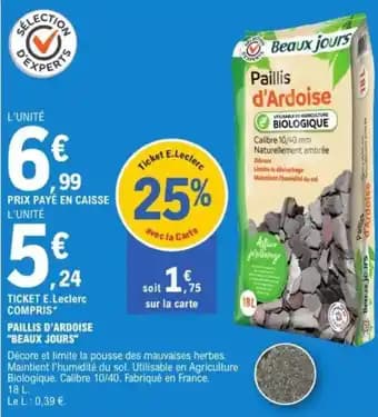 Promotion Exclusives de 15
Paillis : Découvrez l'Offre incontournable