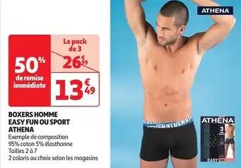 Promotion Exclusives de 5
Boxers homme : Découvrez l'Offre incontournable