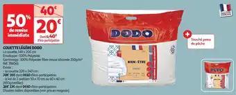 Promotion Exclusives de 1
Couette dodo : Découvrez l'Offre incontournable