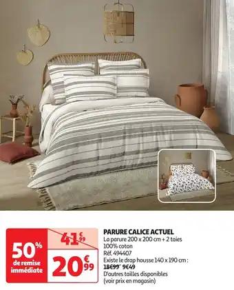 Parure calice actuel 200 x 200 cm