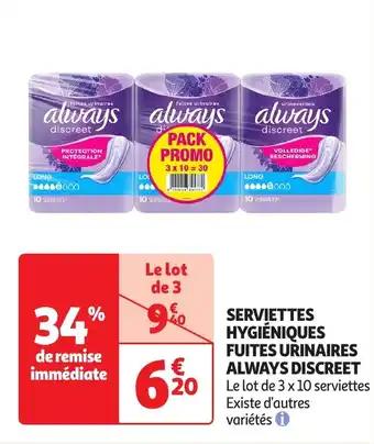 Promotion Exclusives de 6
Fuites urinaires : Découvrez l'Offre incontournable
