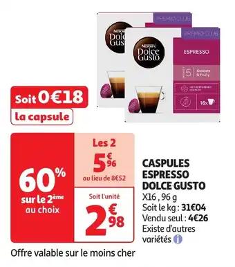 Promotion Exclusives de 33
Espresso : Découvrez l'Offre incontournable