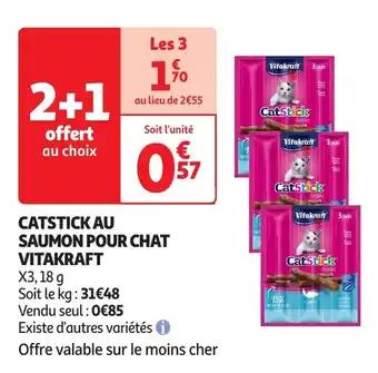 Catstick au saumon pour chat vitakraft 18 g