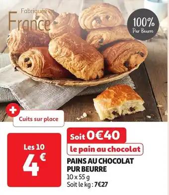 Promotion Exclusives de 20
Pains au chocolat : Découvrez l'Offre incontournable