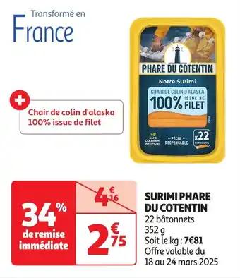 Surimi phare du cotentin 352 g