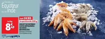 Promotion Exclusives de 25
Crevettes cuites : Découvrez l'Offre incontournable