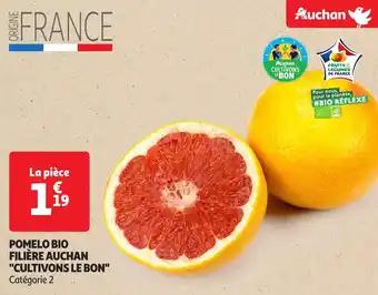 Pomelo bio filière auchan cultivons le bon