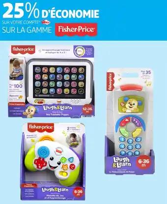 Promotion Exclusives de 1
Fisher price : Découvrez l'Offre incontournable