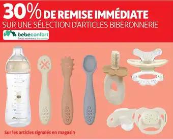 Sur une sélection d'articles biberonnerie