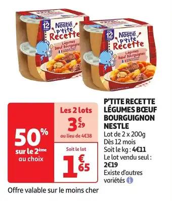 Promotion Exclusives de 2
P'tite recette : Découvrez l'Offre incontournable