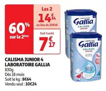 Calisma junior 4 laboratoire gallia 830 g