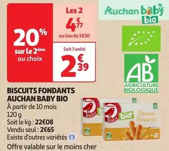 Promotion Exclusives de 2
Biscuits bio : Découvrez l'Offre incontournable
