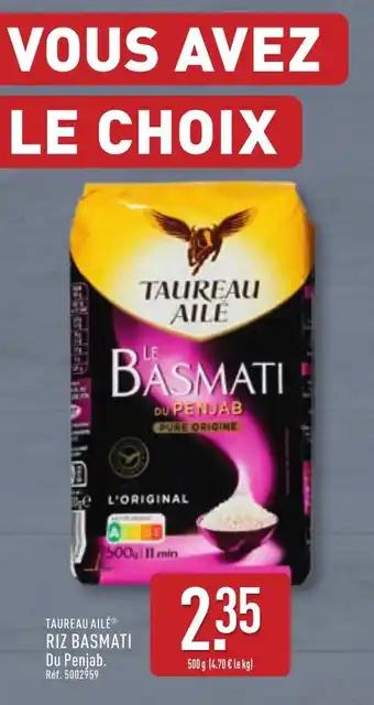 TAUREAU AILÉ® Riz basmati 500 g