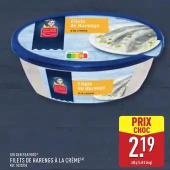 GOLDEN SEAFOOD® Filets de harengs à la crème 400 g