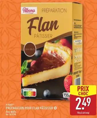 ALBONA® Préparation pour flan pâtissier 720 g