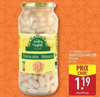 LES JARDINS DE LAYLAH haricots blancs 400 g