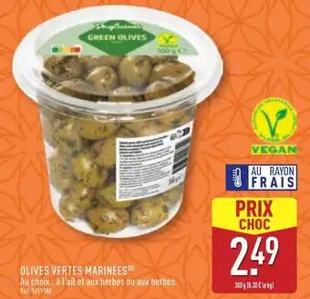 Olives vertes marinées 300 g