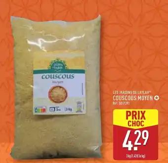 LES JARDINS DE LAYLAH® Couscous moyen 3 kg