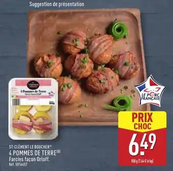 ST-CLÉMENT LE BOUCHER® 4 pommes de terre 850 g