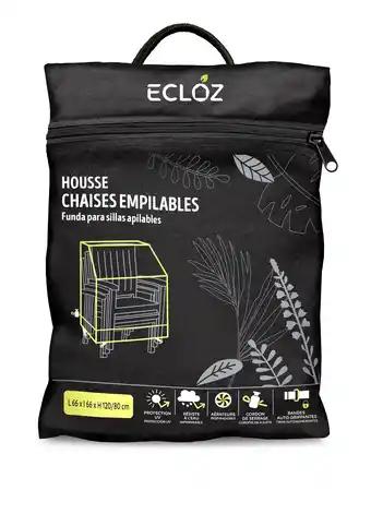 ECLOZ Housse chaises empilables ECLOZ