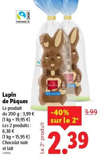 Promotion Exclusives de 3
Lapin de pâques : Découvrez l'Offre incontournable