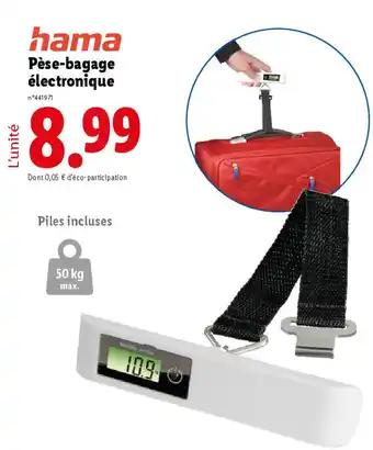 HAMA Pèse-bagage électronique