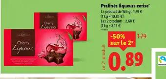 Pralinés liqueurs cerise 165 g