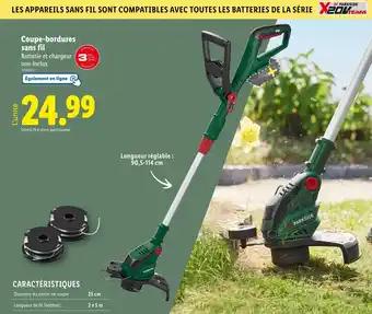 Parkside Coupe-bordures sans fil