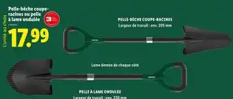 PARKSIDE Pelle-bêche coupe-racines ou pelle à lame ondulée