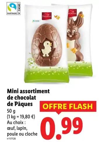 Favorina Mini assortiment de chocolat de Pâques