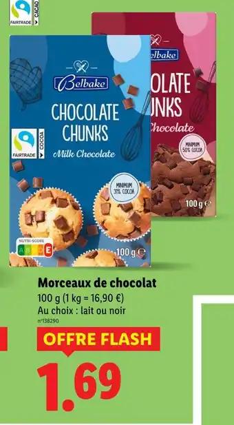 Belcake Morceaux de chocolat