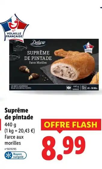 Promotion Exclusives de Suprême de pintade : Découvrez l'Offre incontournable