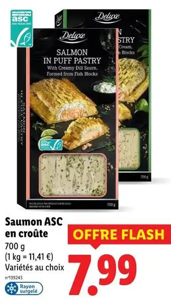 Deluxe Saumon ASC en croûte