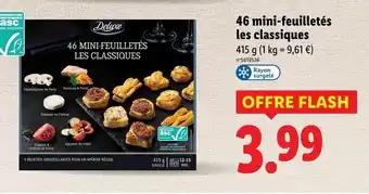 DELUXE 46 mini-feuilletés les classiques