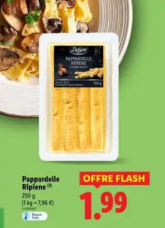 Deluxe Pappardelle Ripiene ai funghi porcini
