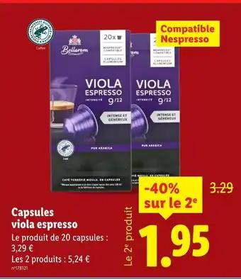 Bellarom Capsules viola espresso