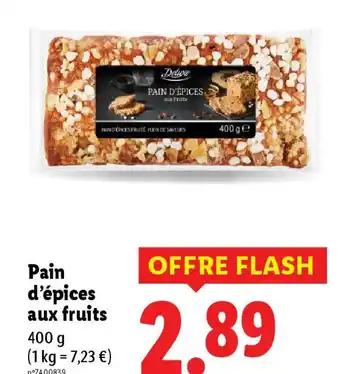 Pain d'épices aux fruits 400 g