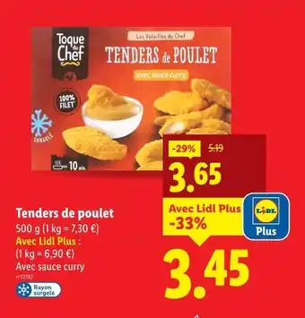 Promotion Exclusives de 3
Tenders : Découvrez l'Offre incontournable