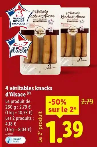 Promotion Exclusives de 4
Knacks : Découvrez l'Offre incontournable