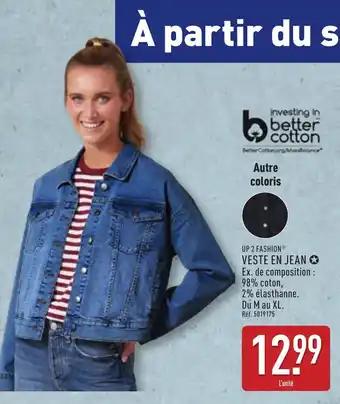 Promotion Exclusives de 54
En jean : Découvrez l'Offre incontournable