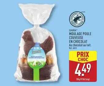 ISAURA® Moulage poule couveuse en chocolat 250 g